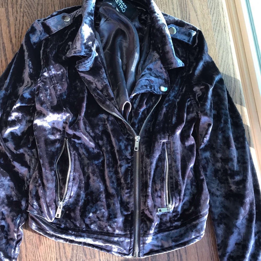 Crushed Velvet Jacket